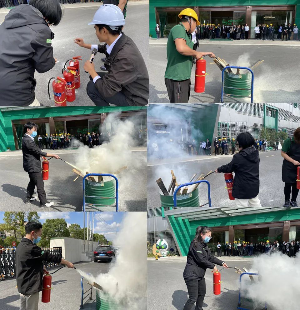 薩震節(jié)能空壓機(jī)開展消防演練，防患于未然！.jpg